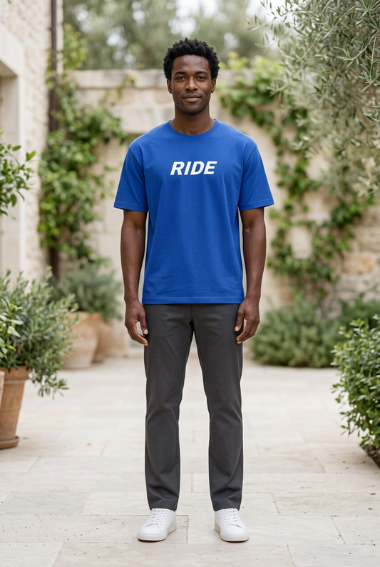 Blue Loopnet Ride T-Shirt