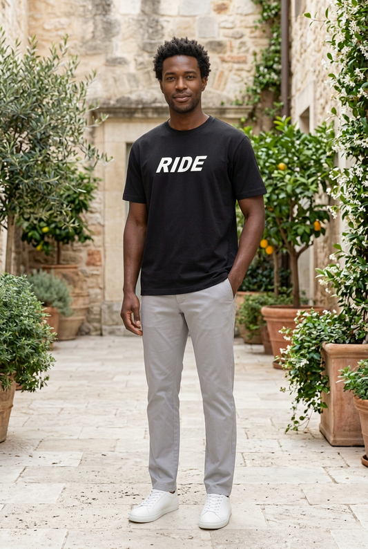 Black Loopnet Ride T-Shirt