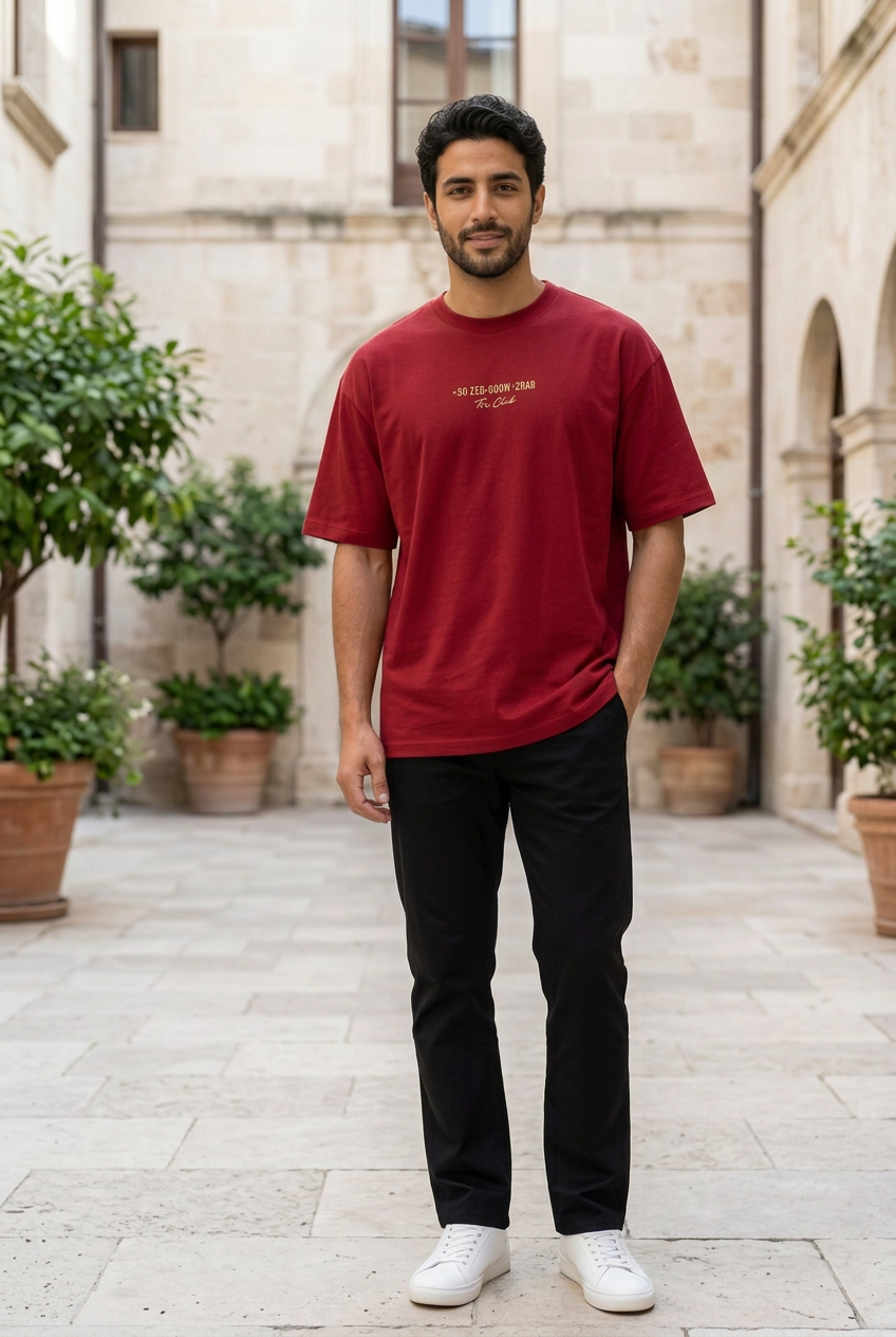 Red Velvet Half-Sleeve T-Shirt