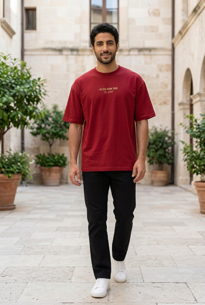 Red Velvet Half-Sleeve T-Shirt