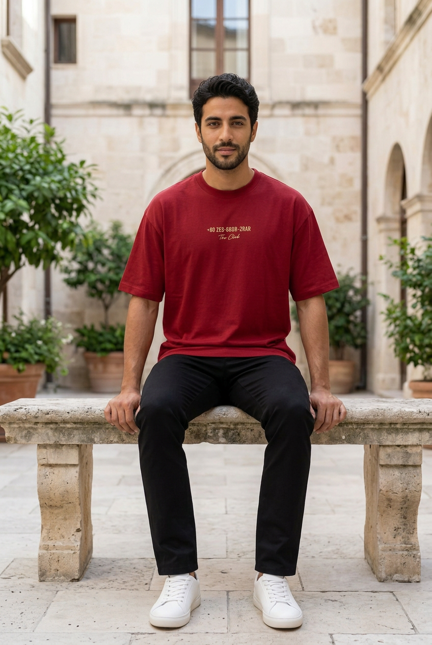 Red Velvet Half-Sleeve T-Shirt
