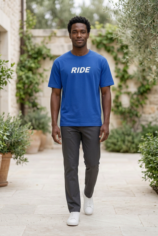 Blue Loopnet Ride T-Shirt