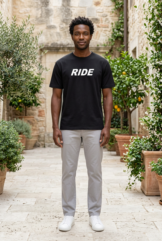 Black Loopnet Ride T-Shirt
