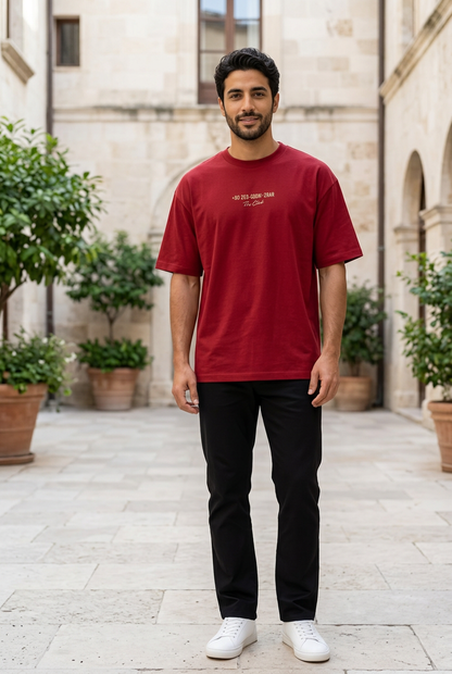 Red Velvet Half-Sleeve T-Shirt